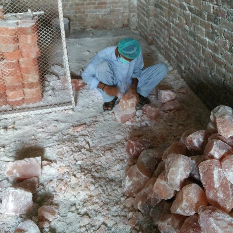 Cylinder Himalayan Salt Lamp